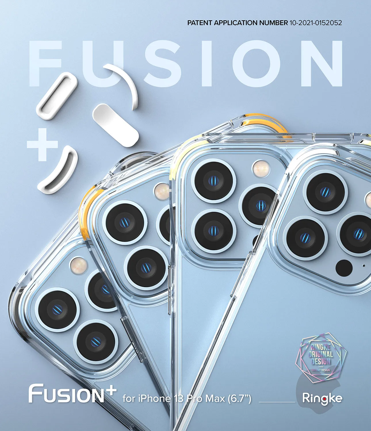 iPhone 13 Pro Max Case | Fusion Plus - White/Lime Glow