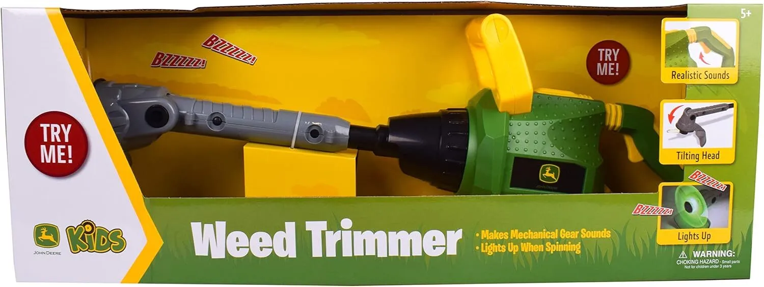 John Deere Light Up Weed Trimmer With Sounds Toy