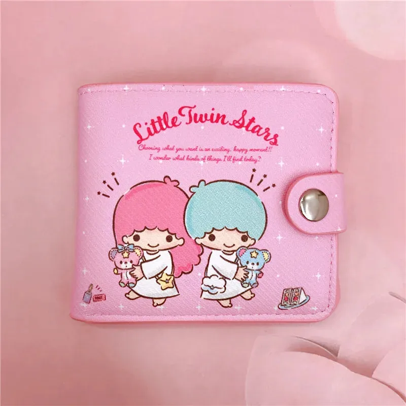 Kawaii Sanrio Folding Wallet
