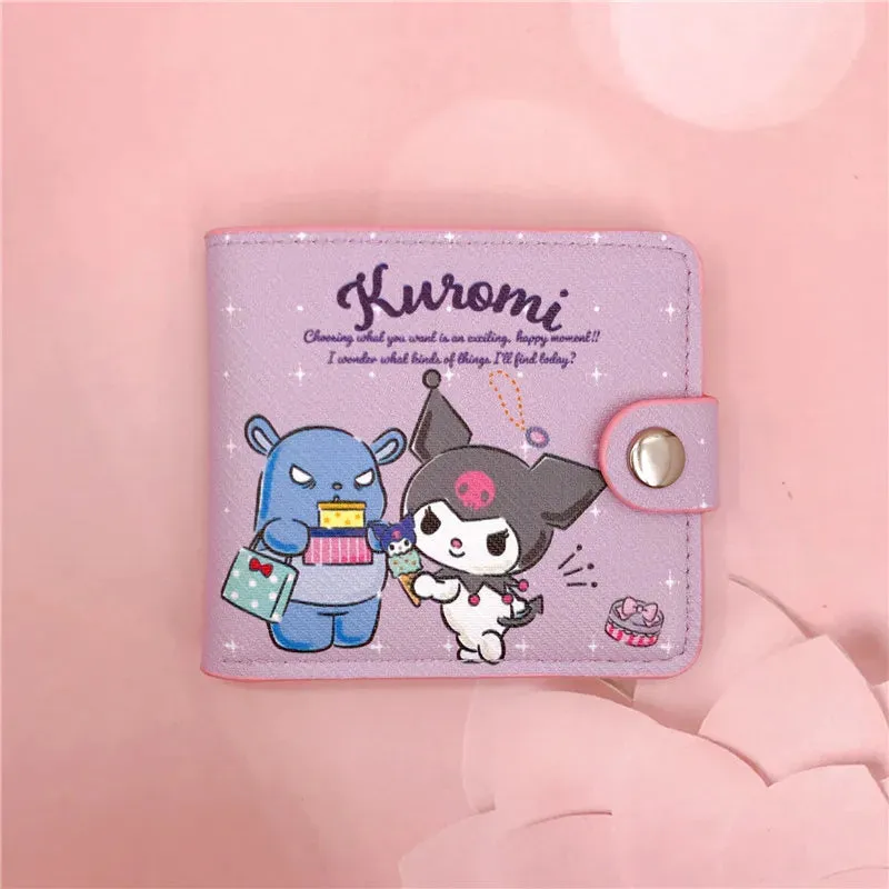 Kawaii Sanrio Folding Wallet