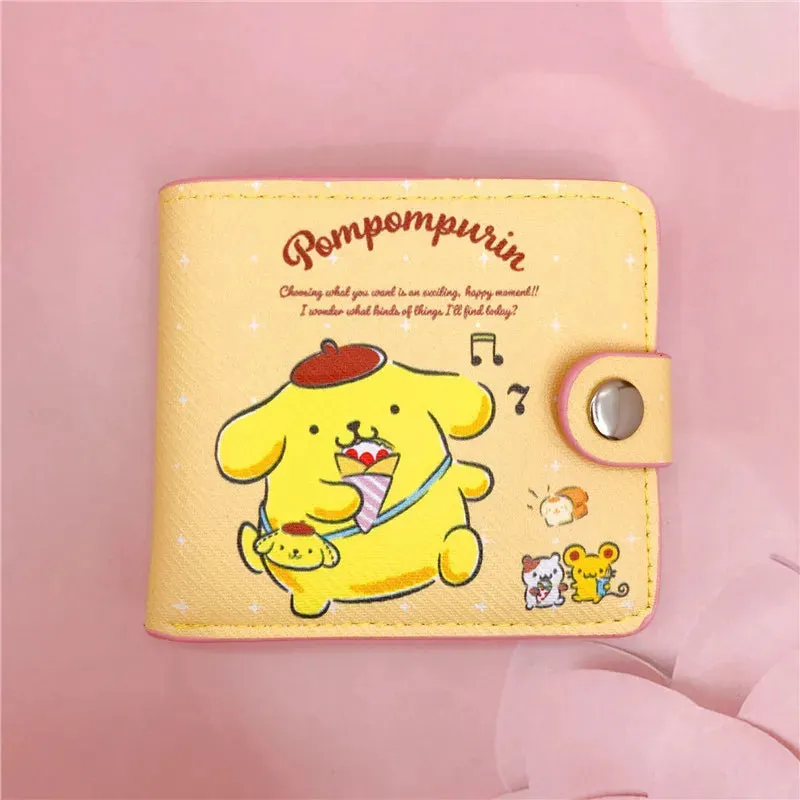 Kawaii Sanrio Folding Wallet