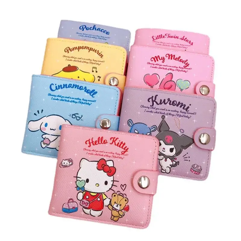 Kawaii Sanrio Folding Wallet