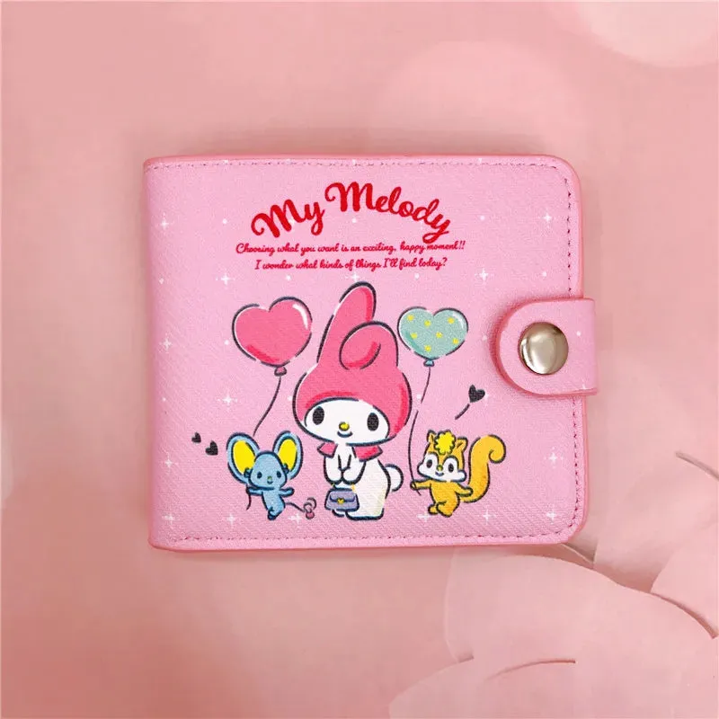 Kawaii Sanrio Folding Wallet