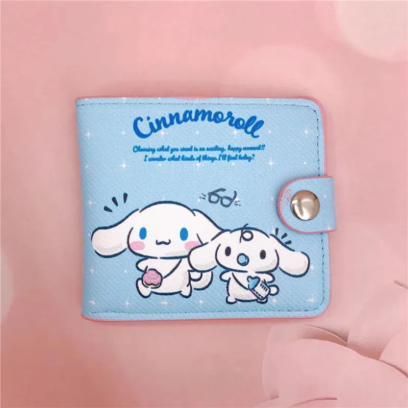 Kawaii Sanrio Folding Wallet