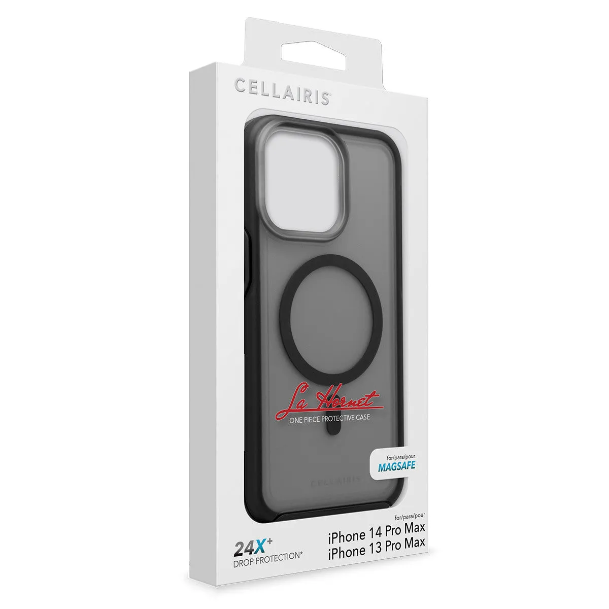 La Hornet - iPhone 14 Pro Max / iPhone 13 Pro Max Black Matte w/ MagSafe Phone Case