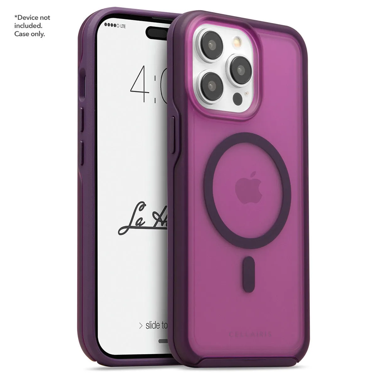 La Hornet - iPhone 14 Pro Max / iPhone 13 Pro Max Eggplant Matte w/ MagSafe Case