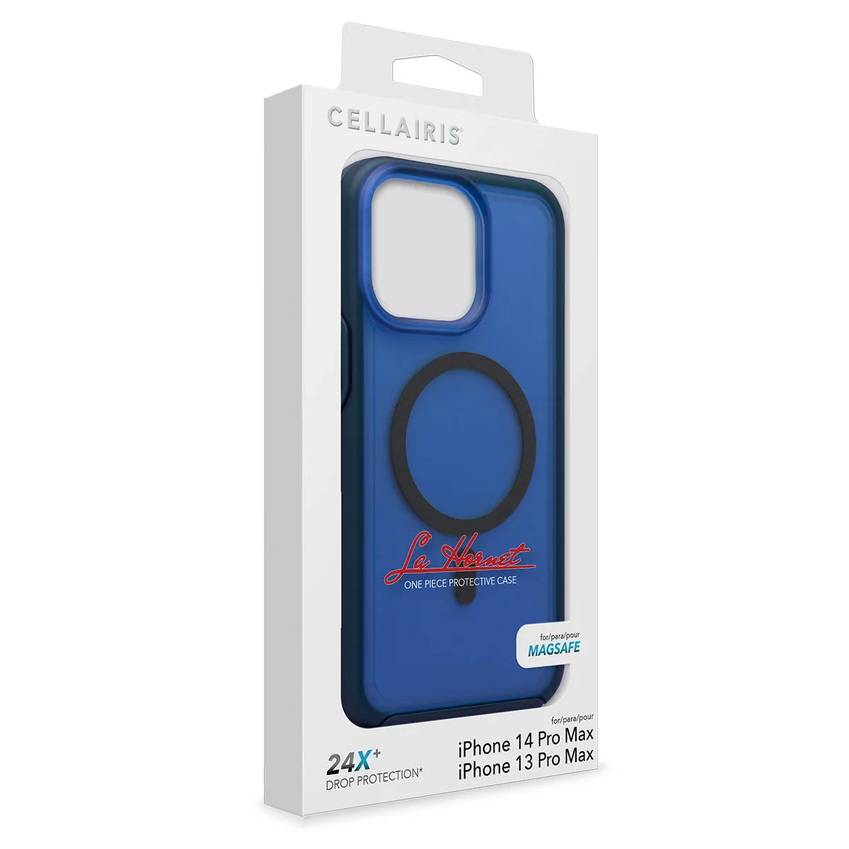 La Hornet - iPhone 14 Pro Max / iPhone 13 Pro Max Navy Blue Matte w/ MagSafe Case