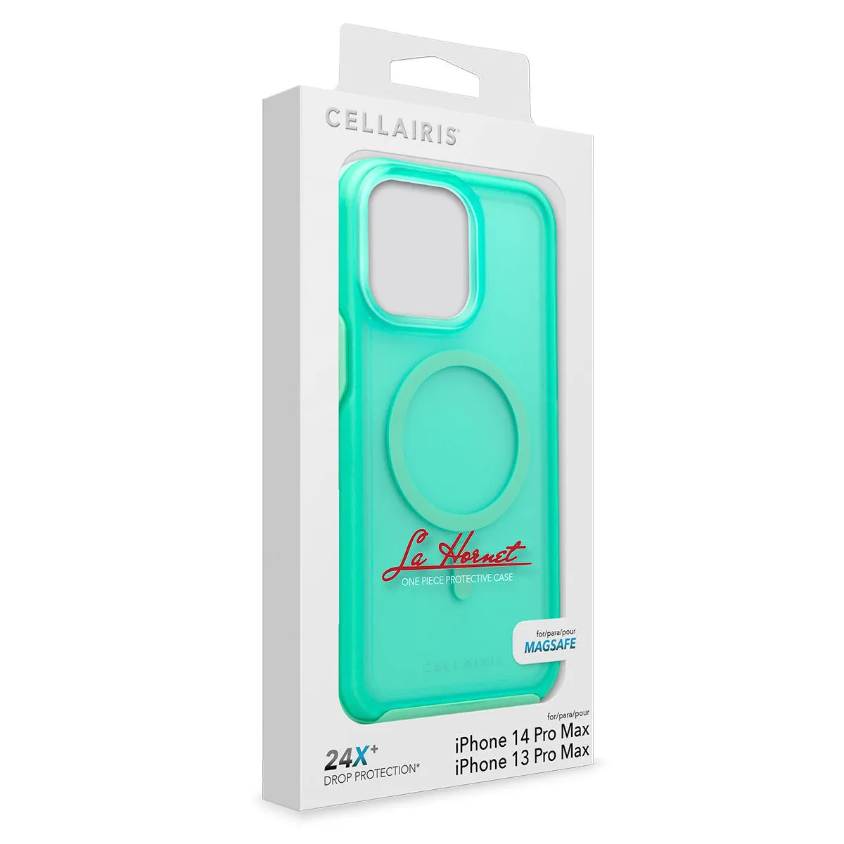 La Hornet - iPhone 14 Pro Max / iPhone 13 Pro Max Turquoise Matte w/ MagSafe Case