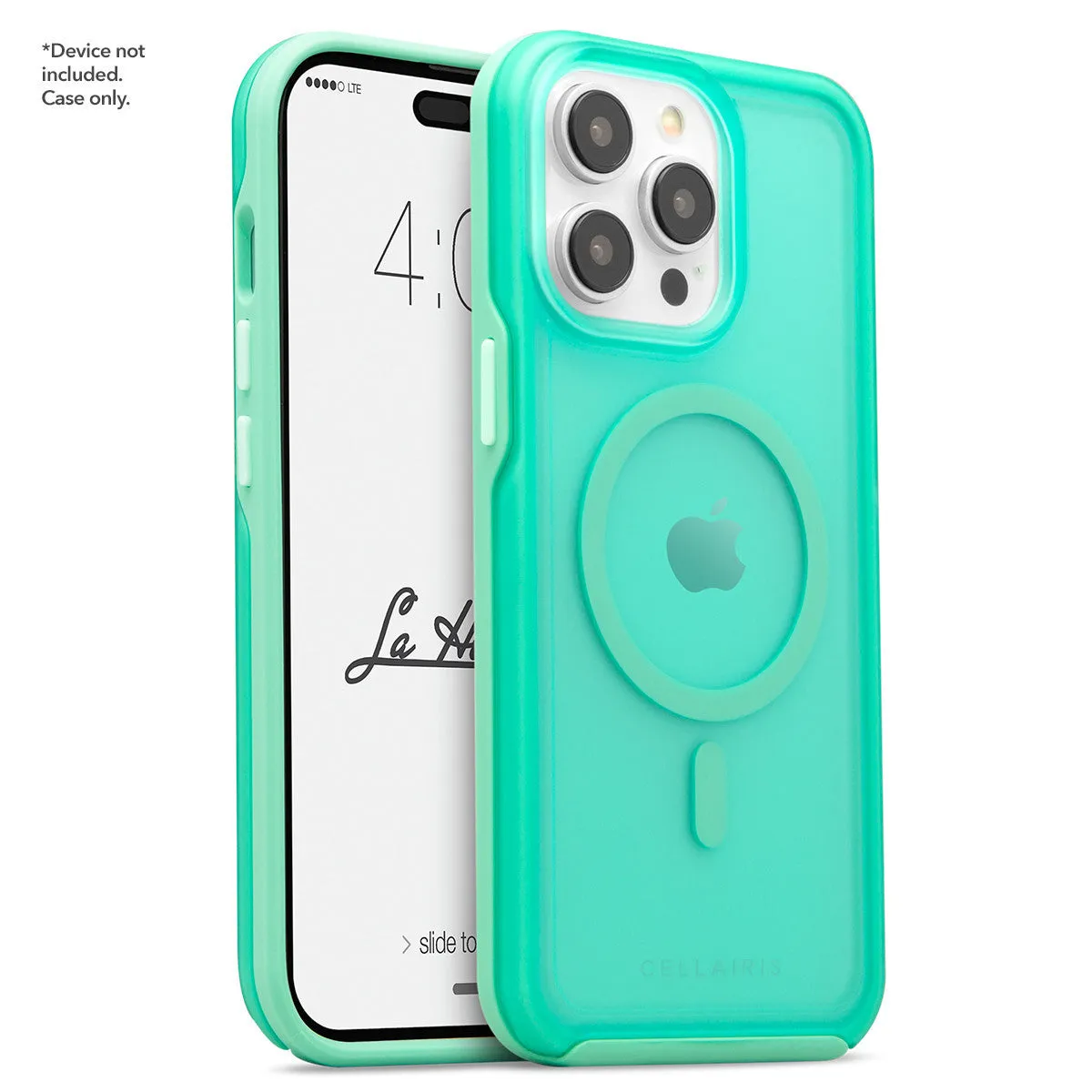 La Hornet - iPhone 14 Pro Max / iPhone 13 Pro Max Turquoise Matte w/ MagSafe Case