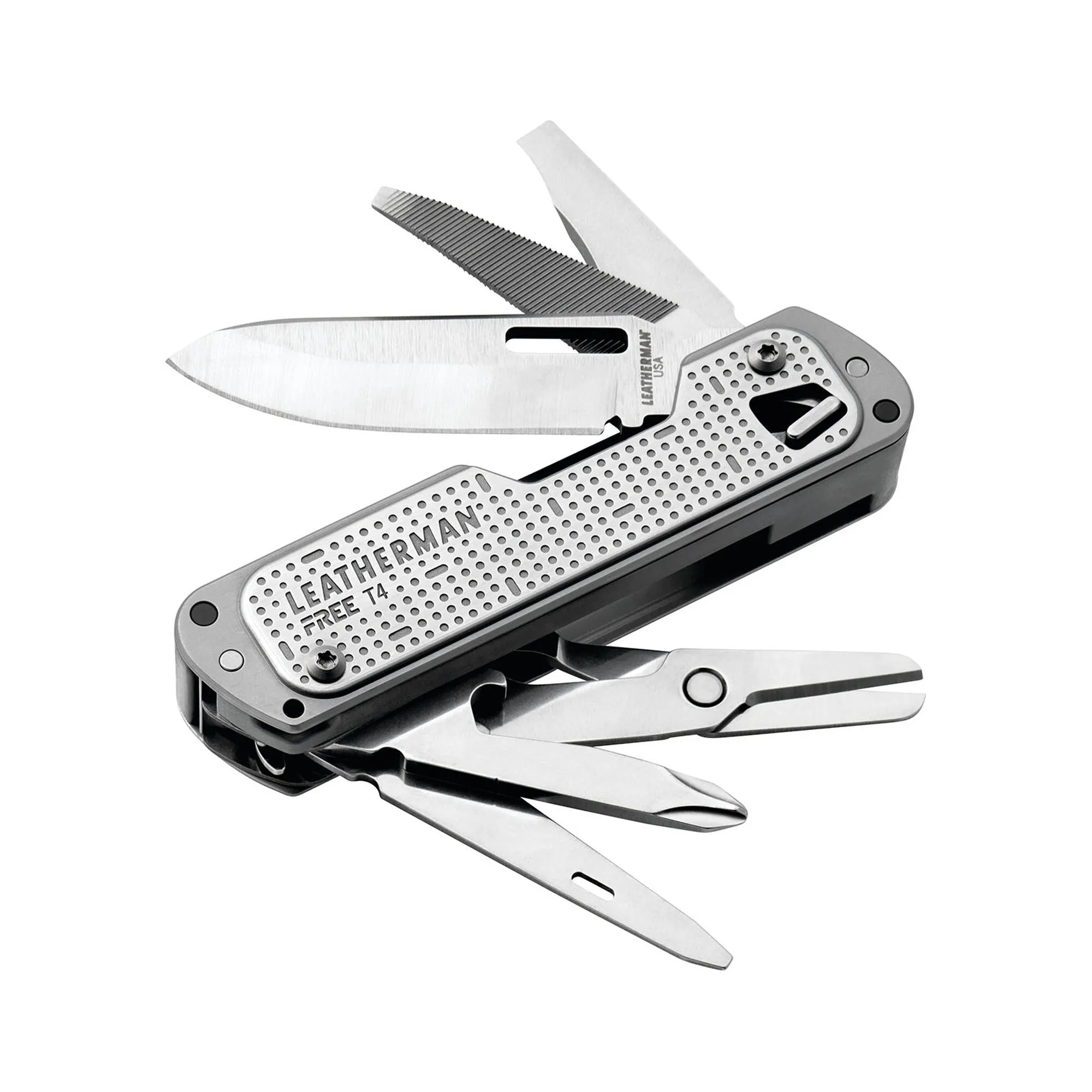LEATHERMAN FREE T4 MULTI-TOOL STAINLESS STEEL