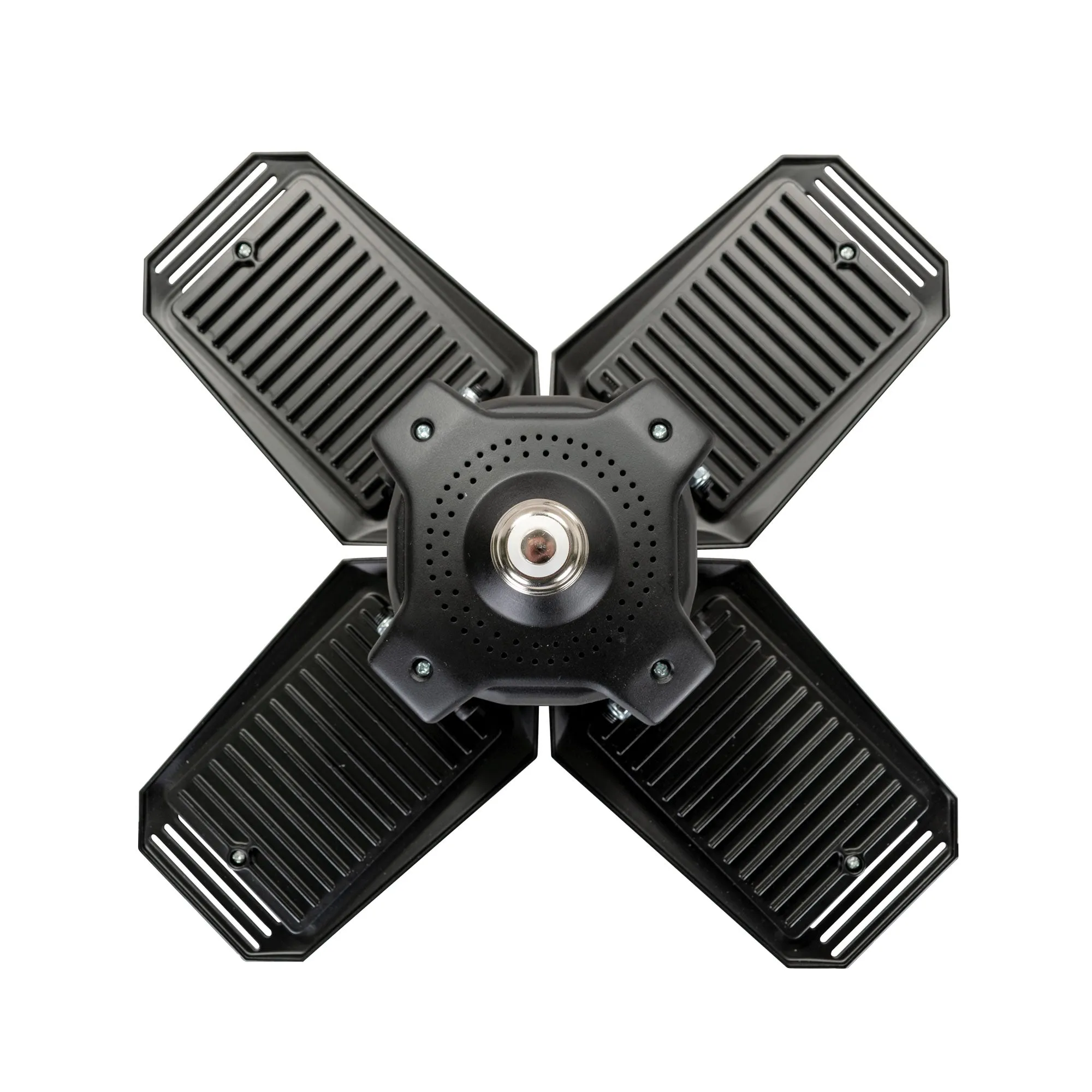 LED Garage Light 140-Watt 15,000 Lumen, Adjustable 4-Panel LED Light, 750-Watt Equivalent, 5000K Daylight, E26