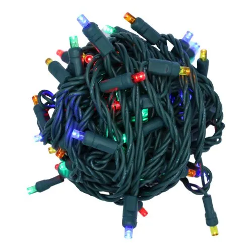LED Mini Lights-Multi 6" Spacing 50 Lights