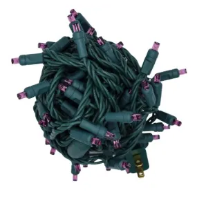 LED Mini Lights-Purple 6" Spacing 50 Lights