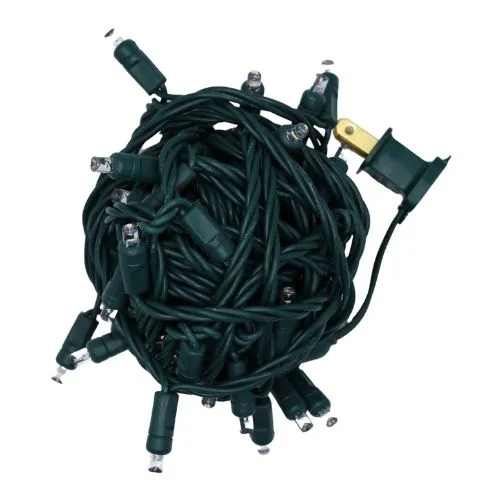 LED Mini Lights-Warm White 6" Spacing, 50 Lights