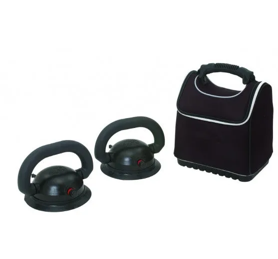 Lil Buddy Junior Set With Case, Heavy duty Windshield Install suction cups