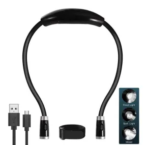 Luz  recargable USB de cuello LED flexible | BronGadgets©