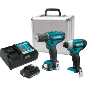 Makita 12 Volt Max CXT Lithium-Ion Cordless 2 piece Combo Kit - CT226RX