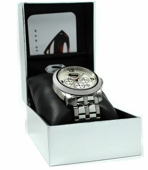 Man of Steel Superman "Silver"  Extreme Limited Edition Collection Watch (MOS8017)