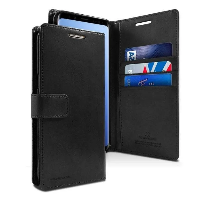 Mercury Blue Moon Diary Samsung Galaxy S9 Plus - Black