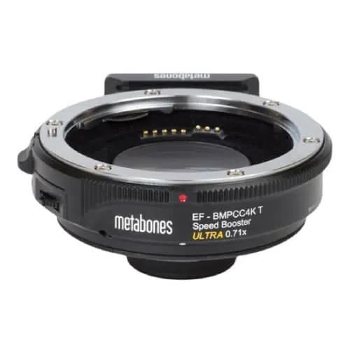 Metabones T Speed Booster ULTRA 0.71x Adapter for Canon EF Lens to BMPCC 4K Camera