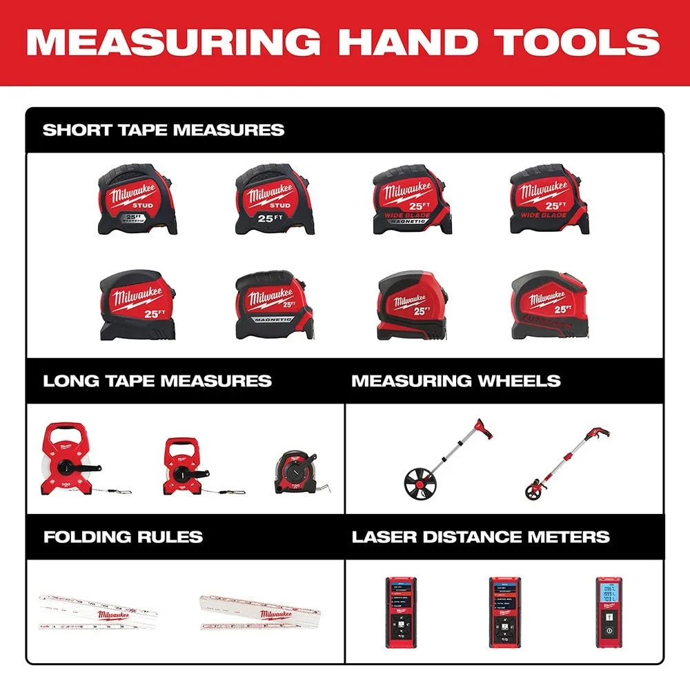 Milwaukee 48-22-5006 6" Measuring Wheel with 1/8" Increment Scale