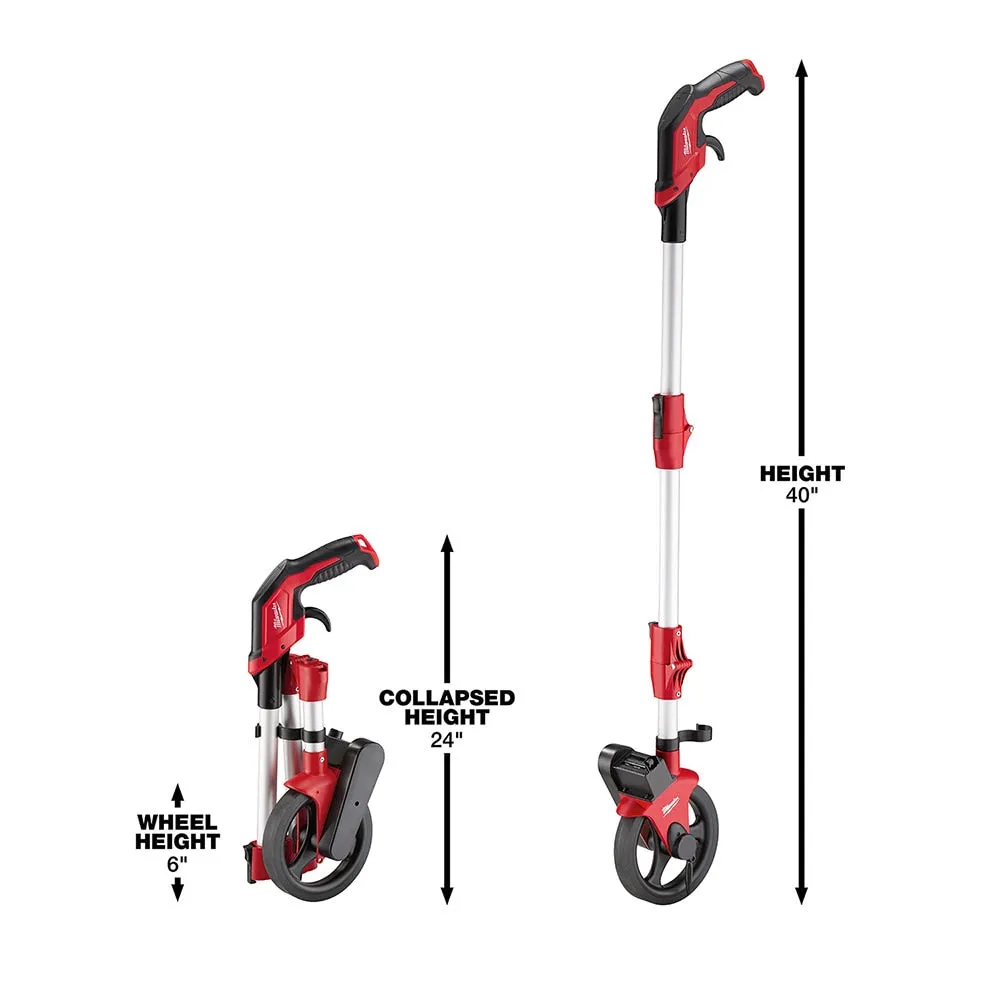 Milwaukee 48-22-5006 6" Measuring Wheel with 1/8" Increment Scale