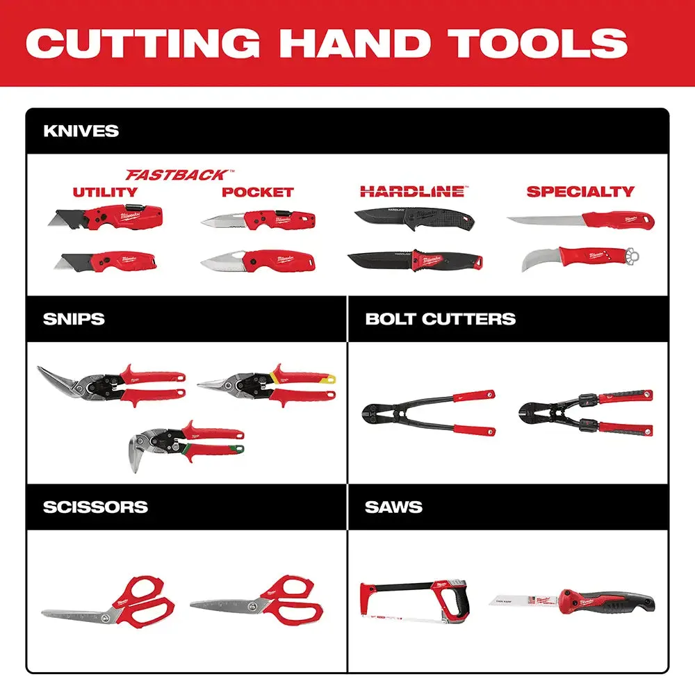 Milwaukee 6.87" FASTBACK Folding Utility Knife Set