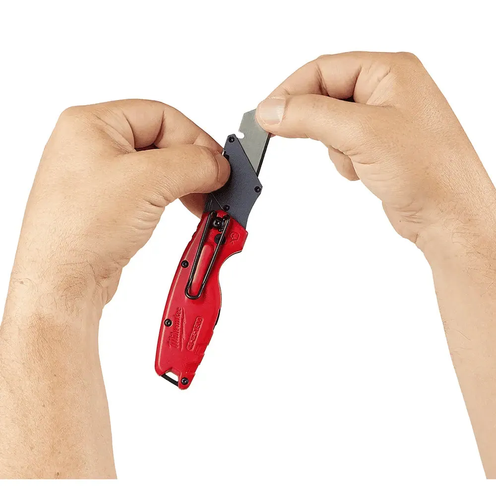 Milwaukee 6.87" FASTBACK Folding Utility Knife Set