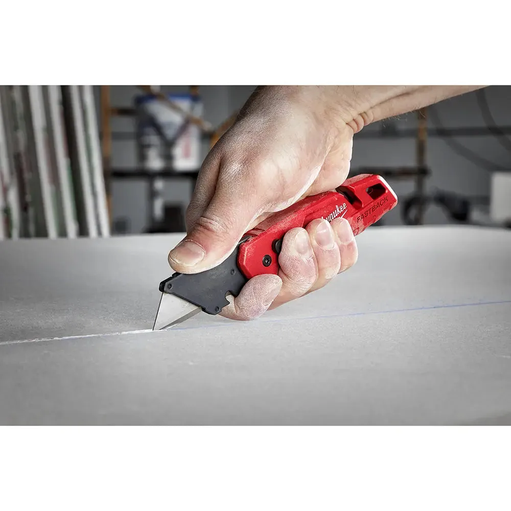 Milwaukee 6.87" FASTBACK Folding Utility Knife Set