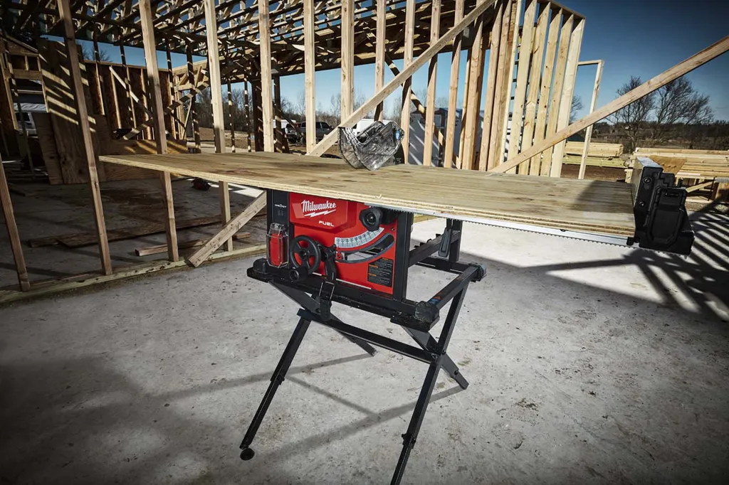 Milwaukee Folding Table Saw Stand