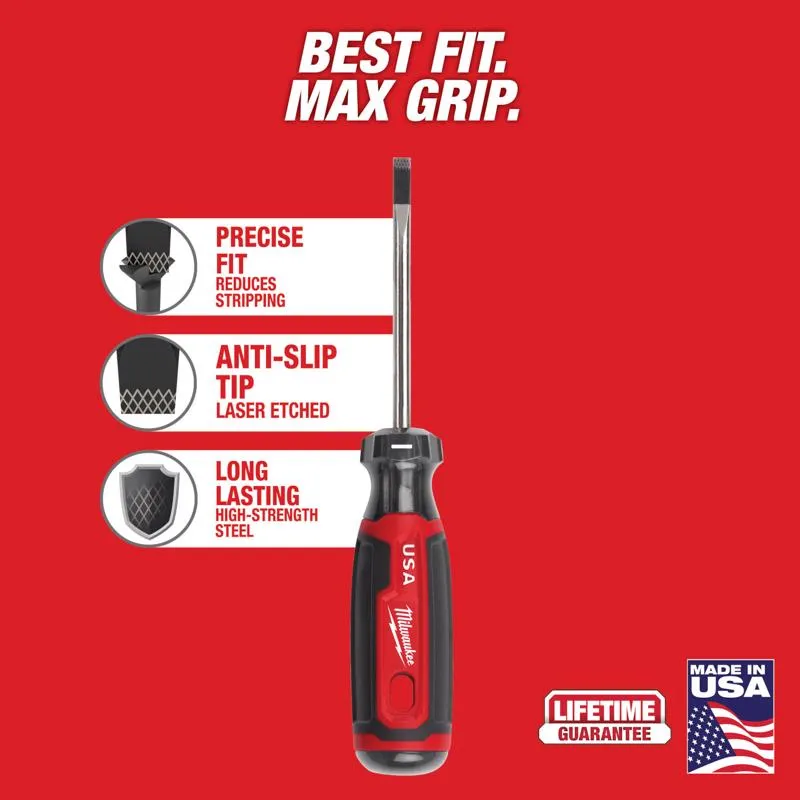 Milwaukee Screwdriver Set 4 pc