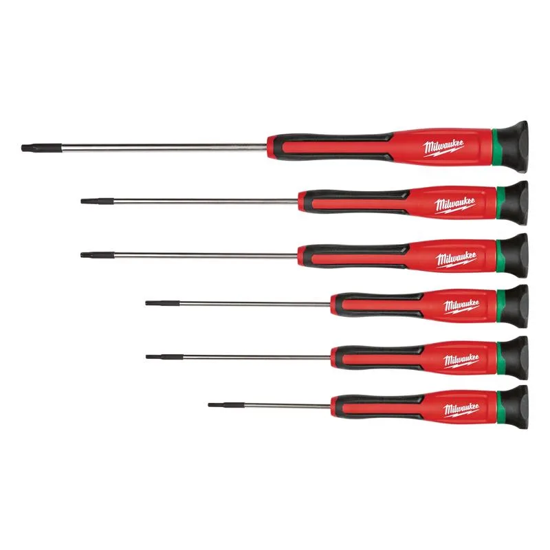 Milwaukee Torx Multi-Bit Precision Screwdriver 6 in. 6 pc