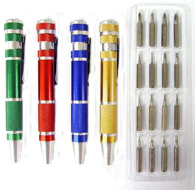 Mini Jeweler's Torx Pocket Precision Tip Screwdriver Set Ooo Oo O Magnetic Tool