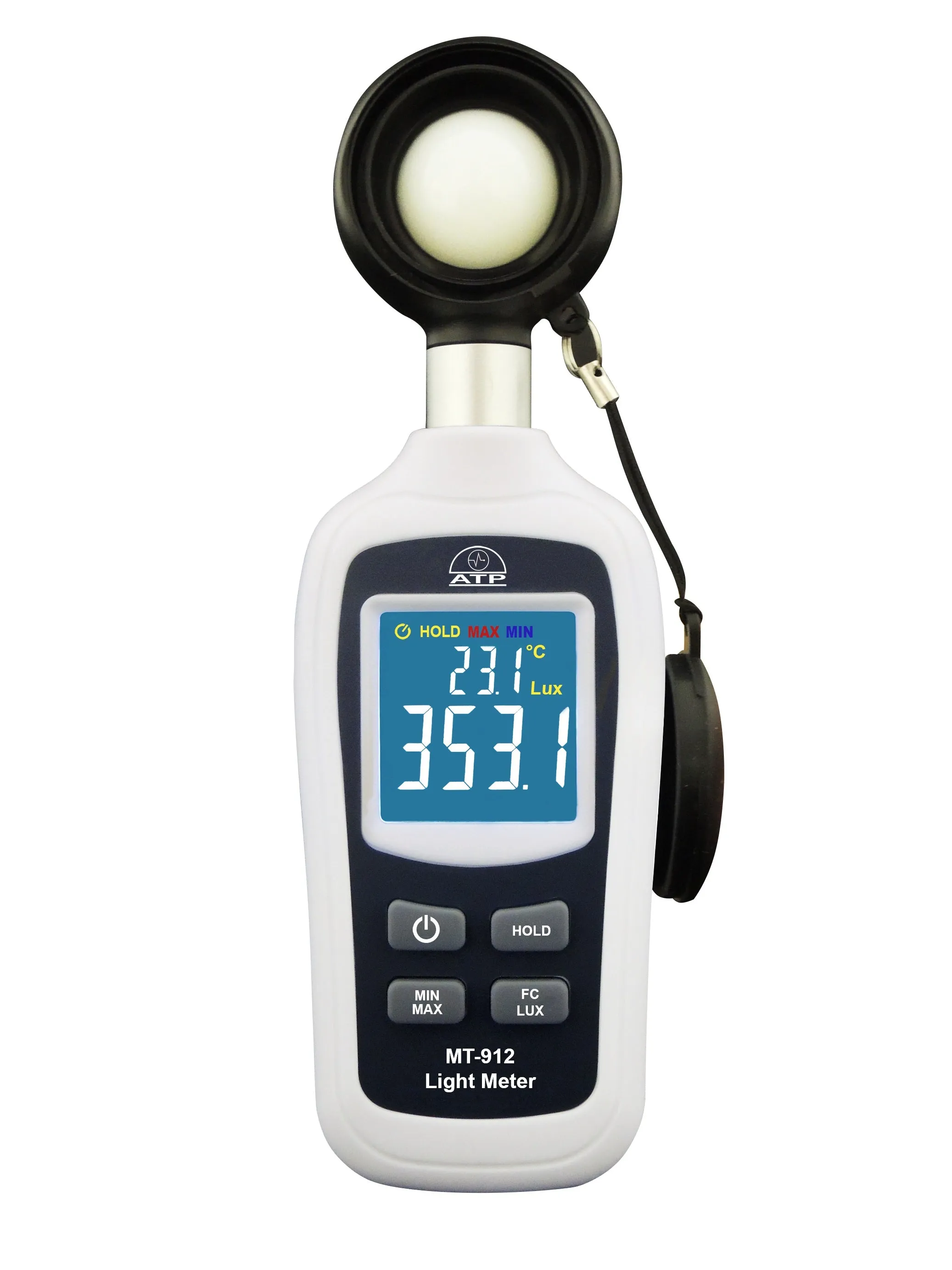 Mini Light Meter with Temperature