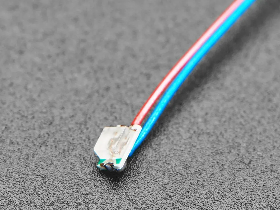 Miniature Wired LEDs - 0805 SMT LED - Blue - 5 pack