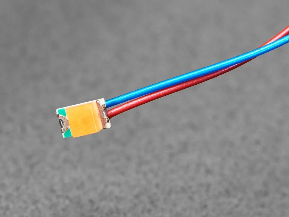 Miniature Wired LEDs - 0805 SMT LED - Pink - 5 pack
