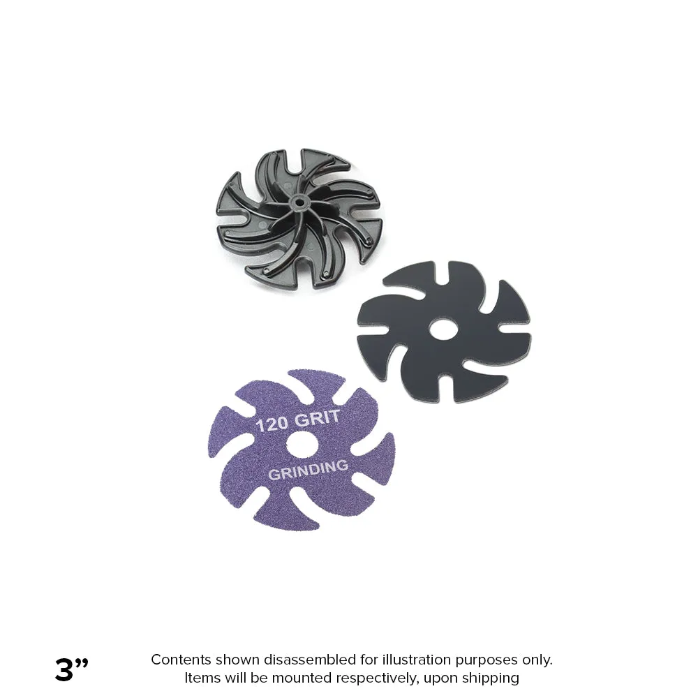 MOUNTED CERAMIC GRINDING ABRASIVES
