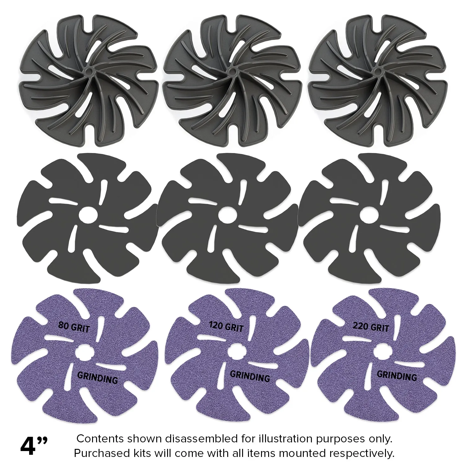 MOUNTED CERAMIC GRINDING ABRASIVES