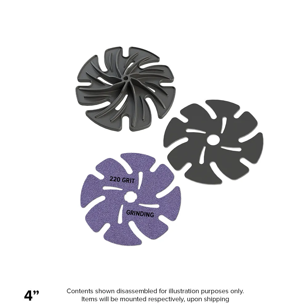 MOUNTED CERAMIC GRINDING ABRASIVES