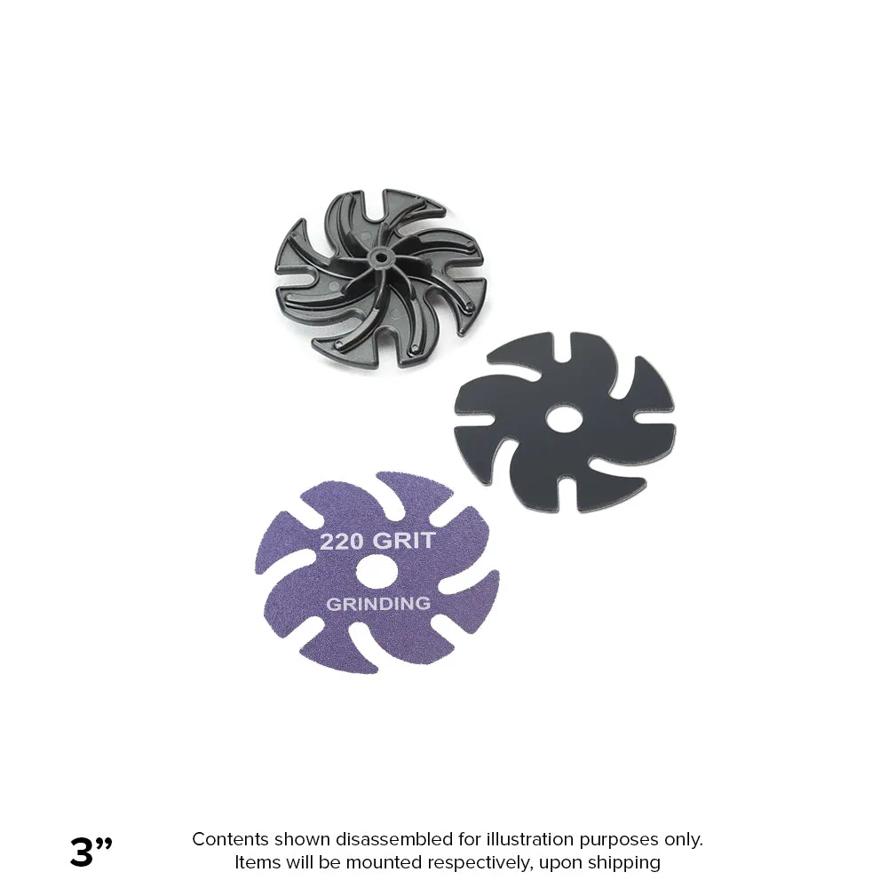MOUNTED CERAMIC GRINDING ABRASIVES