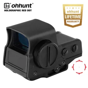 ohhunt® 1 MOA Optoelectronic Rifle Scope Holographic Red Dot Sight