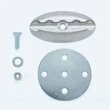 OMNI Oval L-Track Floor Pocket 4 PACK | Q5-7571-A