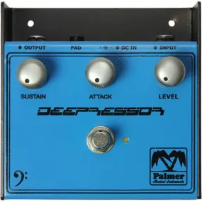 Palmer PEBDP Deepressor Compressor Effect for Bass Guitars