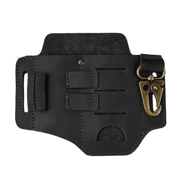 PJ16 Camoshark EDC Leather Sheath for Multitools