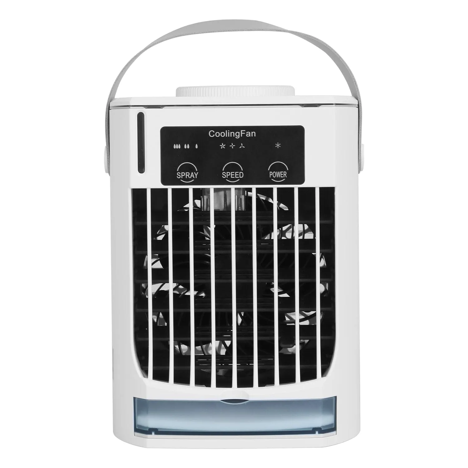 Portable Air Conditioner Fan Evaporative Humidifier 3 Speed Spray
