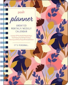 Posh: Planner Undated Monthly/Weekly Calendar by Andrews McMeel Publishing