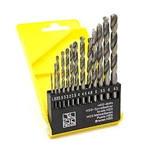 Powerful 13 mm Impact Drill Machine Reverse Forward 700 watt with 13 Hss Drill Set and 1 Masonry bit with 41 pcs Toolkit screwdriver set