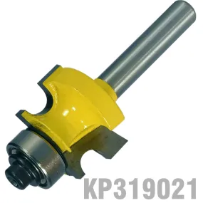 PRO-TECH EDGE BEADING BIT 7/8' X 9/16' RADIUS 1/8' 1/4' SHANK KP319021