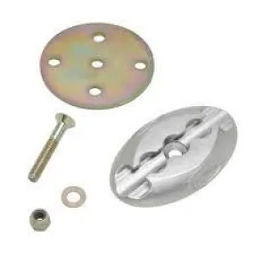 Q'Straint OMNI Oval L-Track Floor Pocket | Q5-7571-A