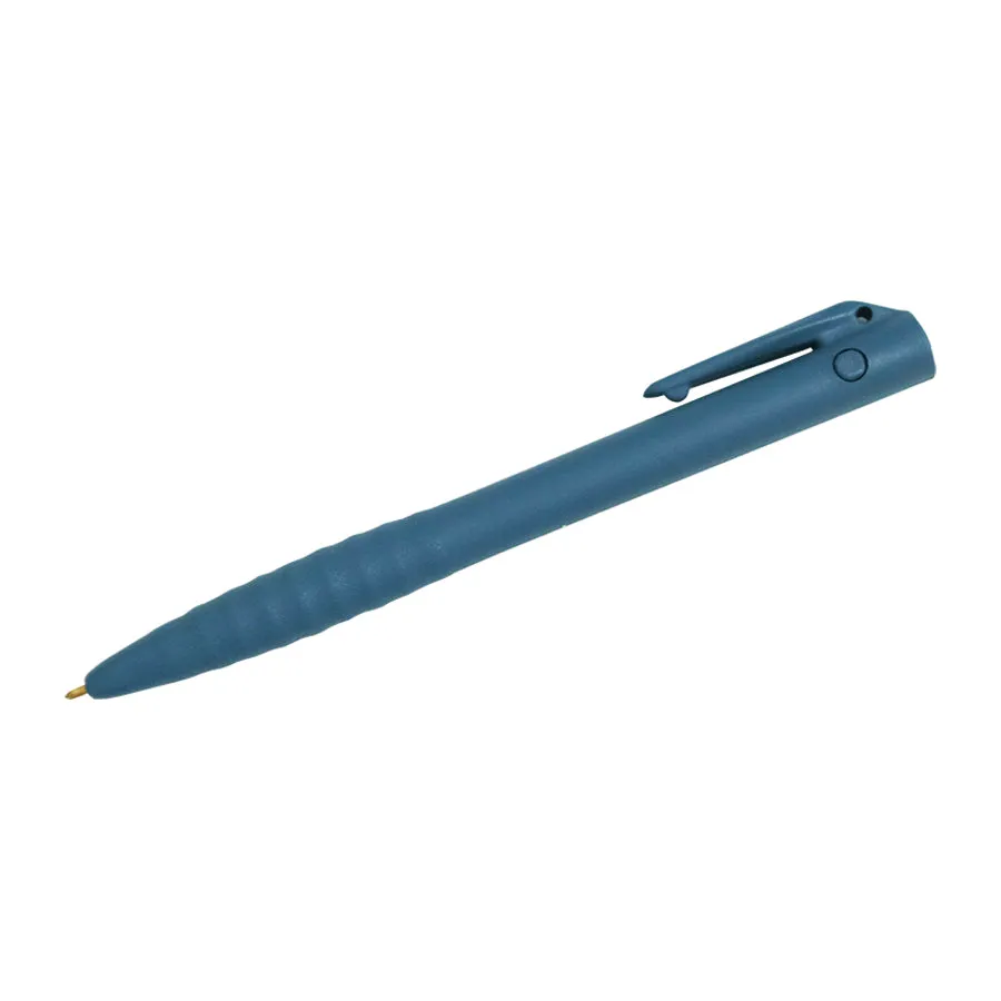 Retrieve Metal Detectable Pen, Blue Ink, Non-Retractable (25/pens)